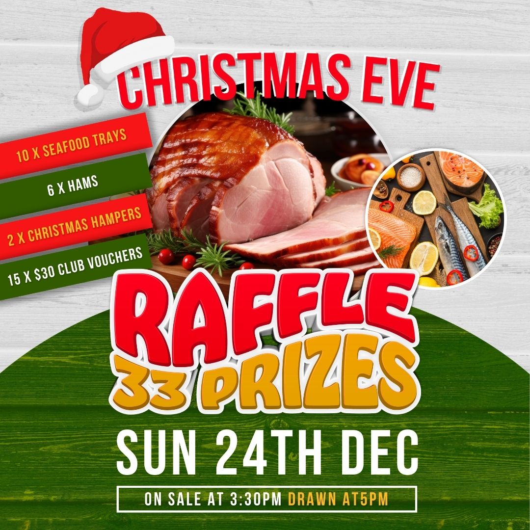 Featured image for “Swansea Workers Club’s CHRISTMAS EVE RAFFLE!  Sunday 24th December”