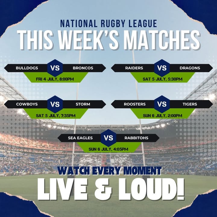 Featured image for “Live Footy Action at Swansea Workers: Your Local Destination for NRL Nights”