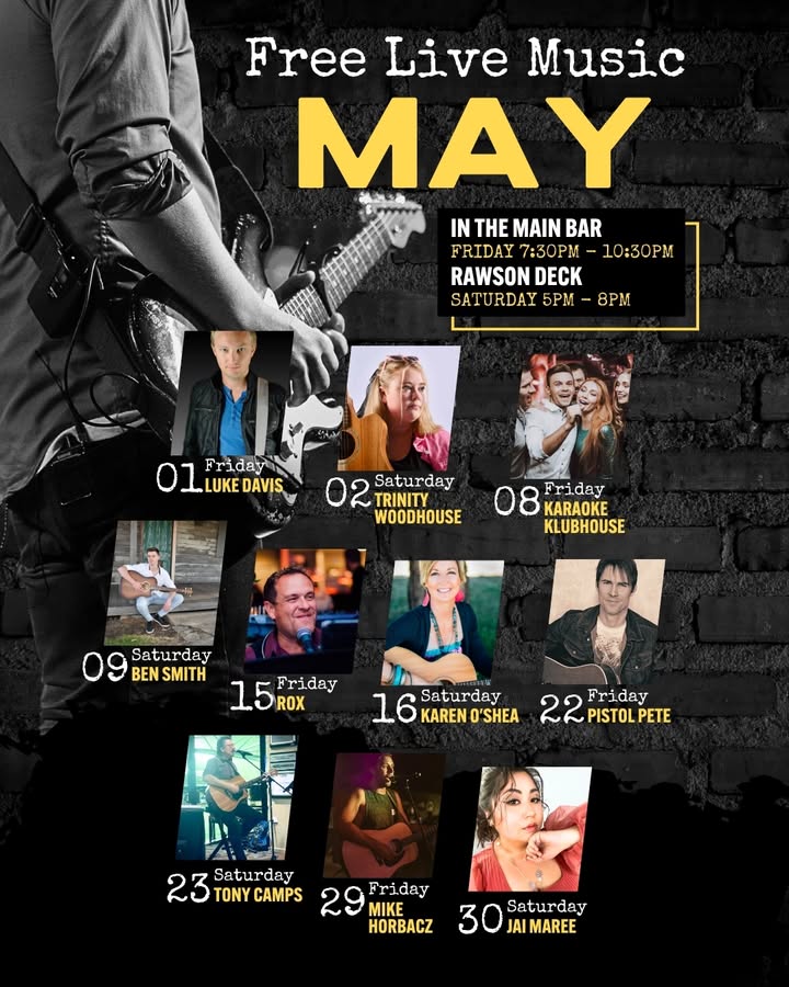 Featured image for “Free Live Music Every Weekend in May”