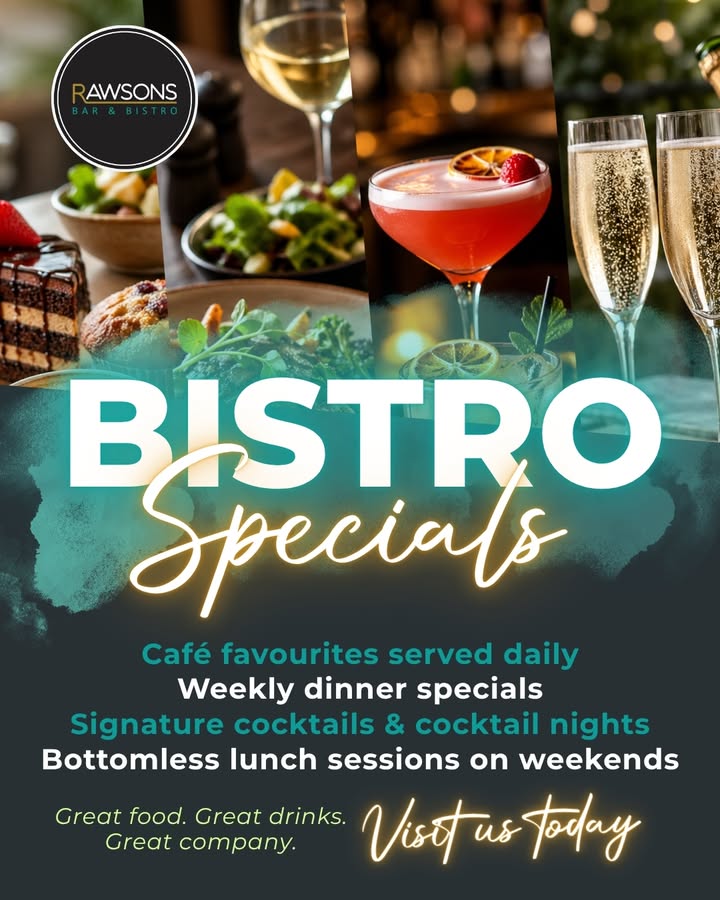 Featured image for “Bistro Specials at Rawsons Bistro”