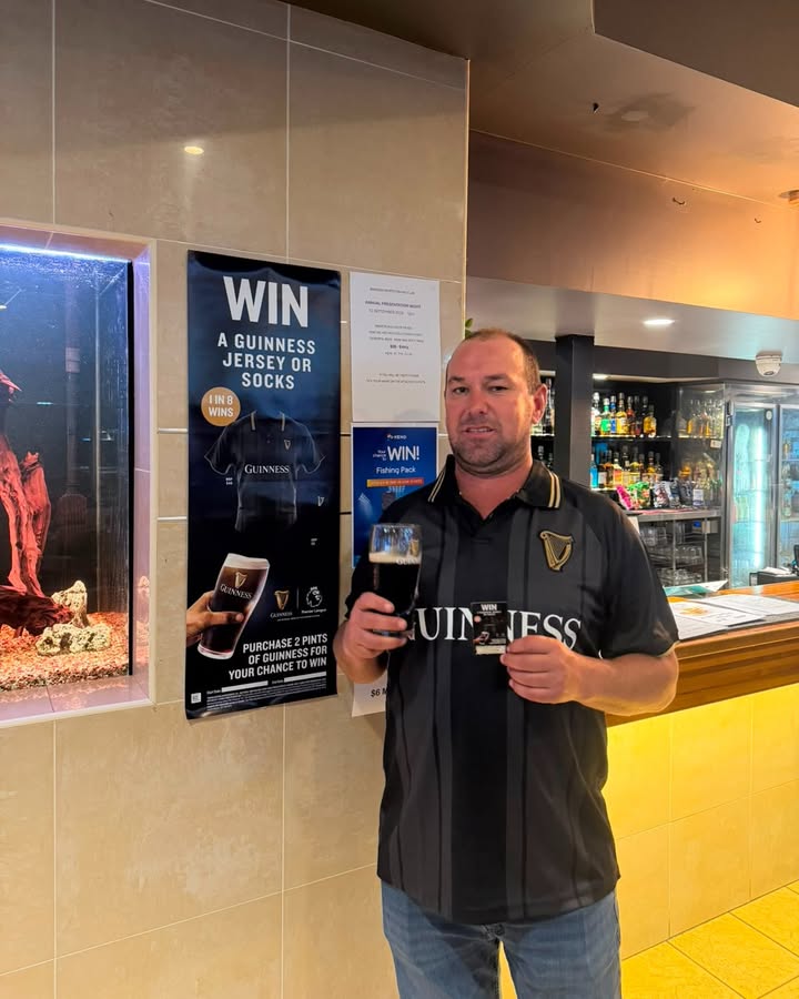 Featured image for “Choppa Wins a Guinness Jersey at Swansea Workers”