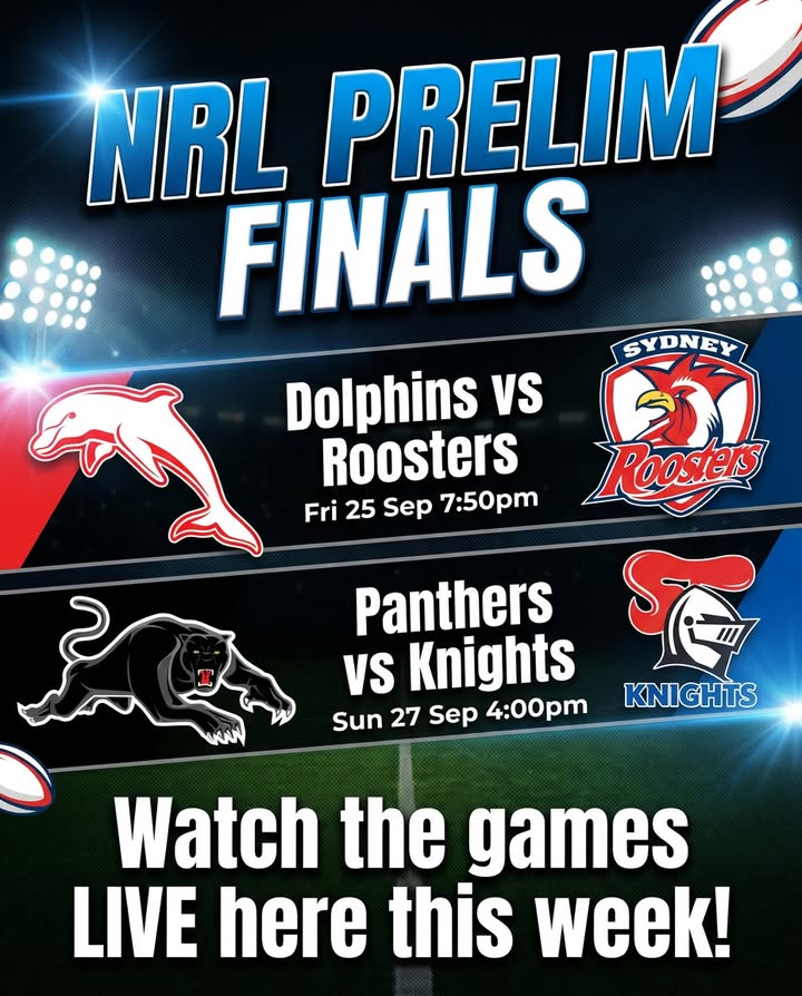 Featured image for “NRL Prelim Finals Live at Swansea Workers This Week”