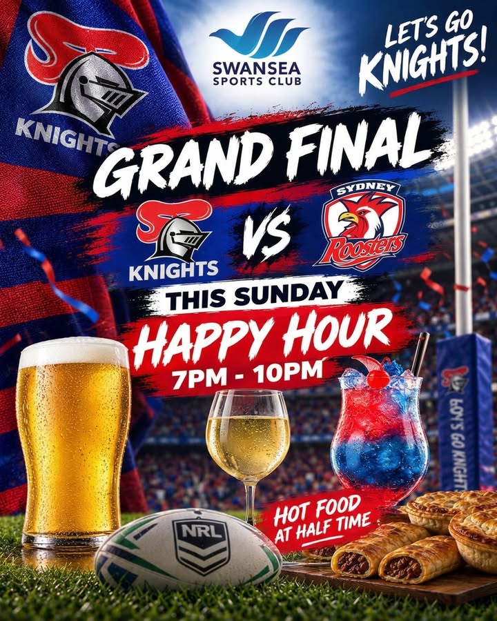 Featured image for “NRL Grand Final Watch Party at Swansea Sports Club”